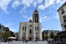 La basilique de Saint-Denis (nord de Paris), le 19 octobre 2016