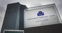 Le siège de la Banque centrale européenne (BCE), le 24 janvier 2019 à Francfort, en Allemagne