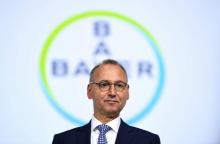 Le CEO du groupe chimique allemand Bayer, Werner Baumann, lors de l'assemblée générale à Bonn, le 26 avril 2019