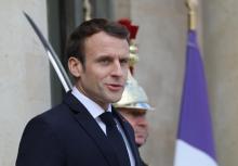 Le président Emmanuel Macron, le 26 mars 2019 à l'Elysée, à Paris