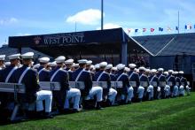 L'académie de l'armée de terre de West Point, le 27 mai 2017