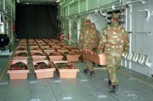 L'armée suédoise récupère des restes de victimes du naufrage de l'Estonia, le 29 septembre dans la mer Baltique