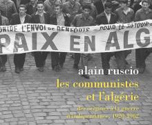 Couverture du livre, Les communistes et l'Algérie d'Alain Ruscio.