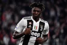 Moise Kean attaquant de Juventus Turin
