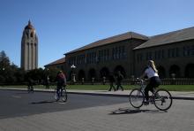 Le campus de l'Université de Stanford, le 12 mars 2019 en Californie