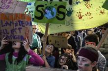 Manifestation des jeunes pour le climat, le 15 mars 2019 à Paris