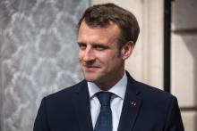 Le président Emmanuel Macron, le 7 mai 2019 à l'Elysée, à Paris