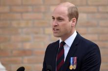 Le prince William s'exprime lors d'une cérémonie officielle à Nottinghamshire (comté du centre de l'Angleterre), le 21 juin 2018