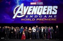 L'équipe du film "Avengers" à Los Angeles le 23 avril 2019