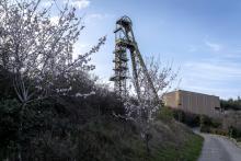 Le site de l'ancienne usine d'or et d'arsenic de Salsigne, le 4 mars 2019