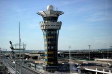 La tour de contrôle de l'aéroport d'Orly, le 27 septembre 2014, près de Paris