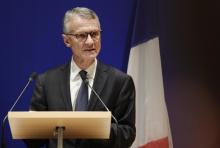 Le procureur antiterroriste, Jean-François Ricard,s'adresse à la presse le 5 octobre 2019 à Paris