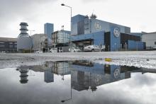 L'usine General Electric de Belfort le 7 octobre 2019