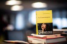 Le livre de l'écrivaine Vanessa Springora "Le Consentement", photographié le 31 décembre 2019 à Paris