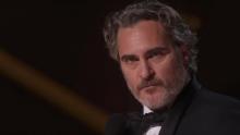 Joaquin Phoenix a livré un discours poignant aux Oscars 2020