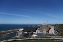 La centrale nucléaire de Flamanville (Manche) le 28 septembre 2015