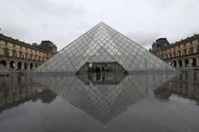 La pyramide du Louvre, l'emblème du plus grand musée du Monde