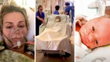 Angela Primachenko a donné naissance à une petite fille alors qu'elle était dans le coma, atteinte du coronavirus