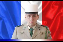 Photo diffusée le 2 mai 2020 par le Service d'information et de relations publiques de l'Armée française (SIRPA) du légionnaire brigadier Dmytro Martynyouk blessé en avril 20202 au Mali et décédé le 2