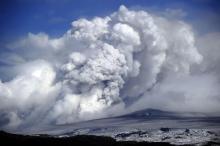 Eruption du volcan Eyjafjallajokull en 2010