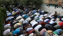 Les musulmans fêtent l'Aid El Kébir en France 