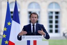 Emmanuel Macron s'adresse à la Convention citoyenne pour le climat, le 29 juin 2020