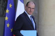 Le Premier ministre Jean Castex quitte l'Elysée après le conseil des ministres le 7 juillet 2020