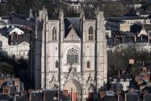 La cathédrale de Nantes en février 2020