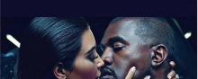 Pub Kim Kardashian et Kanye West pour Balmain.