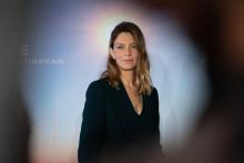 Céline Sallette, lors de la présentation de "Rouge" au Festival de Deauville, le 12 septembre 2020