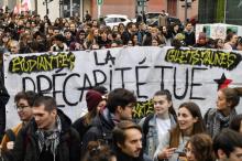 Manifestation à Lyon en novembre 2019