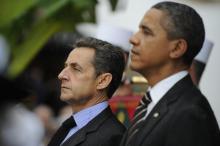 Nicolas Sarkozy et Barack Obama à Cannes le 4 novembre 2011