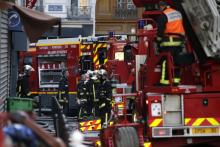 Incendie d'un immeuble de la rue Myrha à Paris le 2 septembre 2015