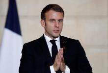 Le président Emmanuel Macron, le 1er décembre 2020 à l'Elysée, à Paris