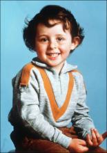 Photo non datée du petit Grégory Villemin, 4 ans, retrouvé noyé le 16 octobre 1984