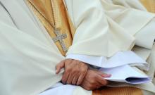 Les évêques de France ont entamé lundi une assemblée plénière consacrée à la pédocriminalité et la question de la "responsabilité" de l'Eglise