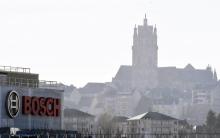 Le site Bosch d'Onet-le-Château près de Rodez dans l'Aveyron le 24 janvier 2018