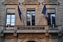 Le siège de la Banque de France à Paris le 15 janvier 2020