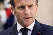 Emmanuel Macron le 29 avril 2021 à Paris