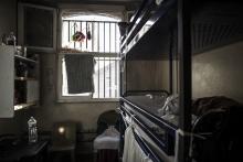 Dans une cellule de la prison de Fresnes, le 17 octobre 2018