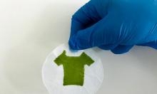 Un vêtement en micro-algues