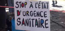 Stop état d'urgence sanitaire