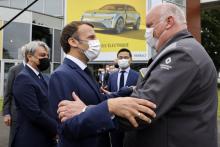 L'usine de Renault à Douai, dans le Nord le 20 mai 2020, près de laquelle sera implantée une usine de batterie sino-japonaise