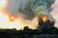 L'incendie de Notre-Dame de Paris le 15 avril 2019