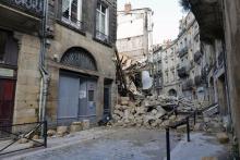 Effondrement de deux immeubles dans le centre-ville de Bordeaux, le 21 juin 2021