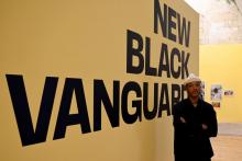 L'Américain Antwaun Sargent à l'initiative de l'exposition "New Black vanguard", aux "Rencontres d'Arles", le 4 juillet 2021