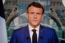 Intervention d'Emmanuel Macron le 12 juillet 2021 depuis le Grand Palais éphémère
