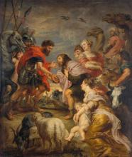 La Réconciliation d'Ésaü et Jacob, Rubens