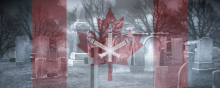 Canada cimetière vaccin