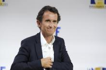 Le PDG de Carrefour Alexandre Bompard, lors de la Rencontre des entrepreneurs de France (La REF), organisée par le Medef, le 27 août 2021, à Paris